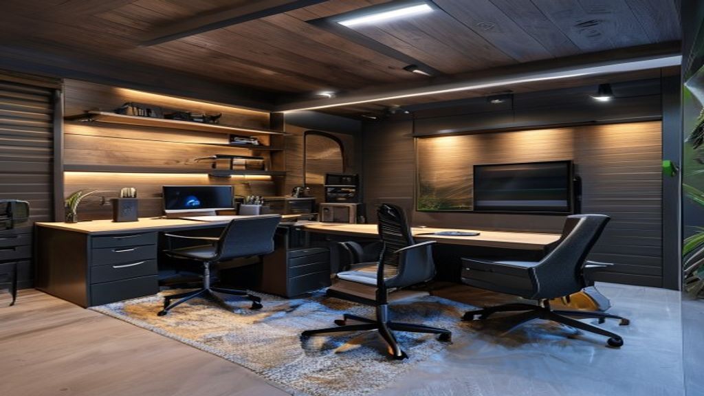 Smart Home Office Garage Conversion - UK Construction 2026