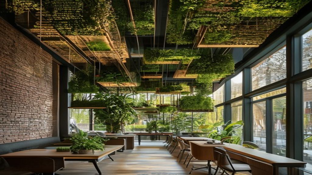 biophilic suspended ceiling designs 2026 - UK Construction 2026