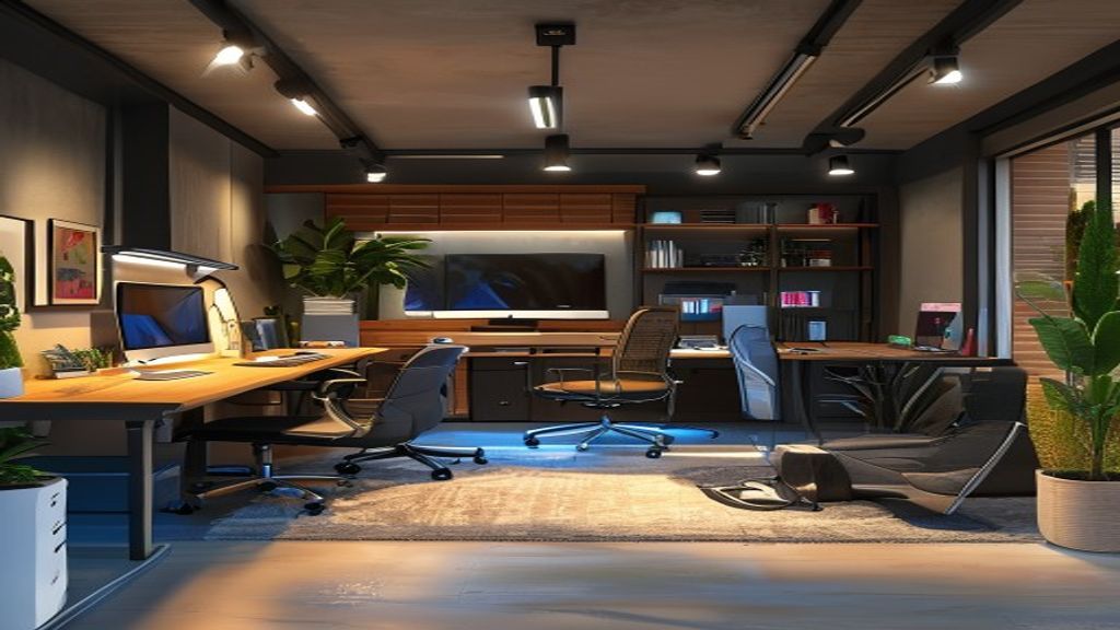 garage conversion to smart home office - UK Construction 2026